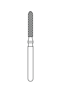 878-014 – Flame – Premier Dental, Diamond Burs