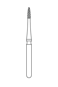 889-009 – Flame – Premier Dental, Diamond Burs
