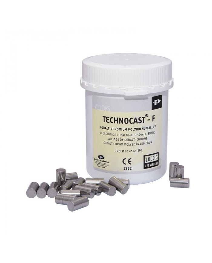 TECHNOCAST®-F – Zyrkon Medical, S.L., Legierungen und Lote