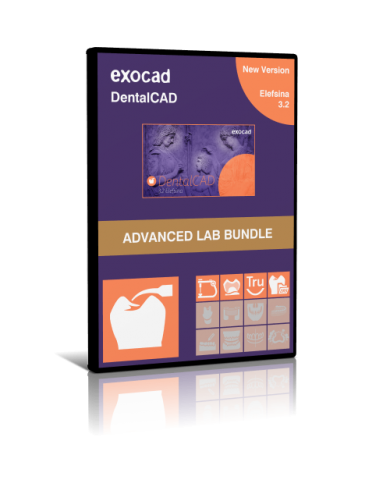 exocad DentalCAD licencia PERPETUAL - advanced lab bundle