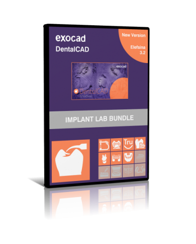 exocad DentalCAD PERPETUAL license - implant bundle