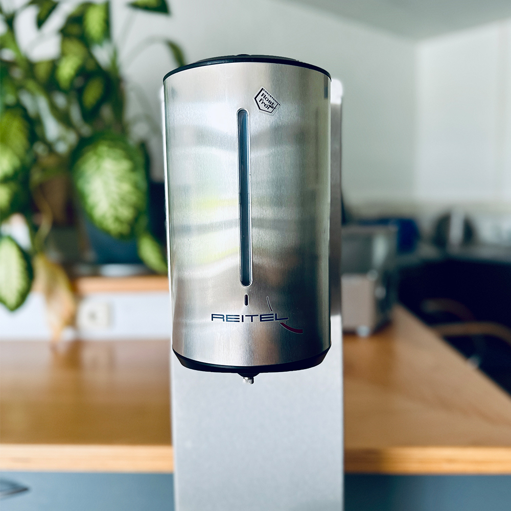 SANIRET Desinfektionsspender – REITEL Feinwerktechnik, Desinfektionsmittel