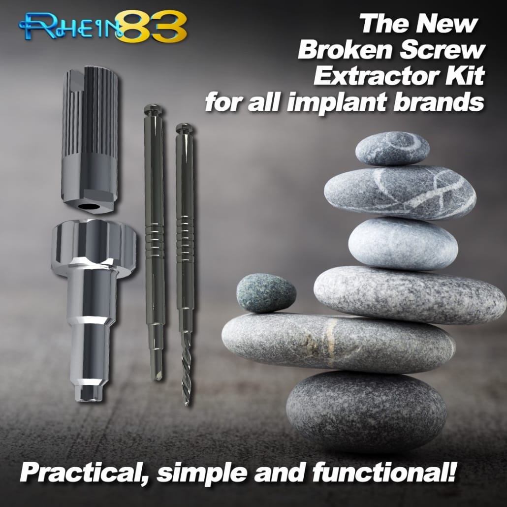 BROKEN SCREW EXTRACTOR KIT – Rhein 83 S.R.L., System-Independent Instruments and Accessories
