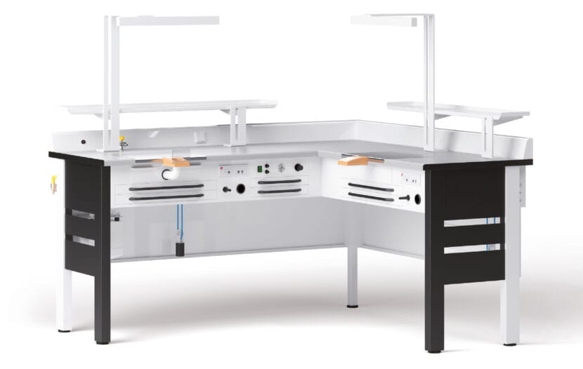 Etabli angulaire – Rossicaws SRL, Equipment
