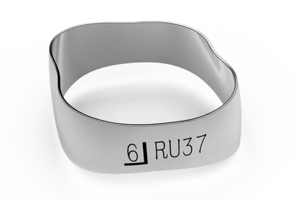 1st molar band "rough inner surface" – Zhejiang Risheng Medical Technology Co ., Bänder