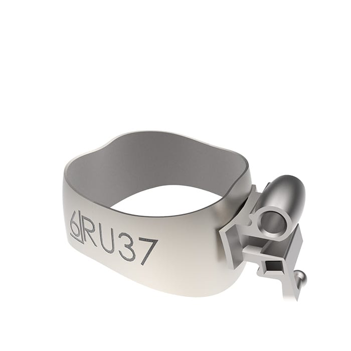 1st molar band preweld with triple buccal tube – Zhejiang Risheng Medical Technology Co ., Bänder
