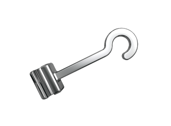 Crimpable Hook Long Curved（Right）