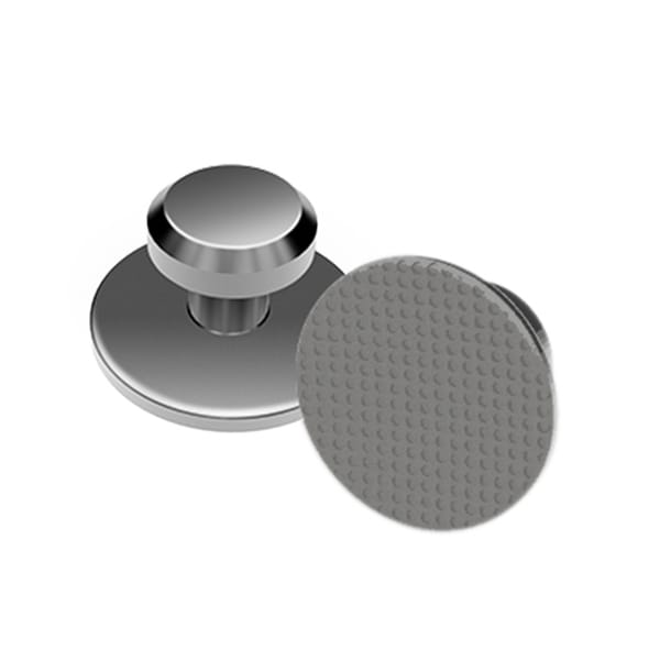 Lingual Button with Round (Laser Sand-blasted)
