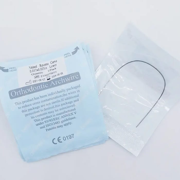 NITI Reverse Arch Wires – Zhejiang Risheng Medical Technology Co ., Drähte und Bögen
