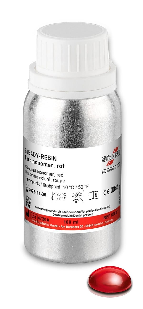 STEADY-RESIN Farbmonomer, rot 8353