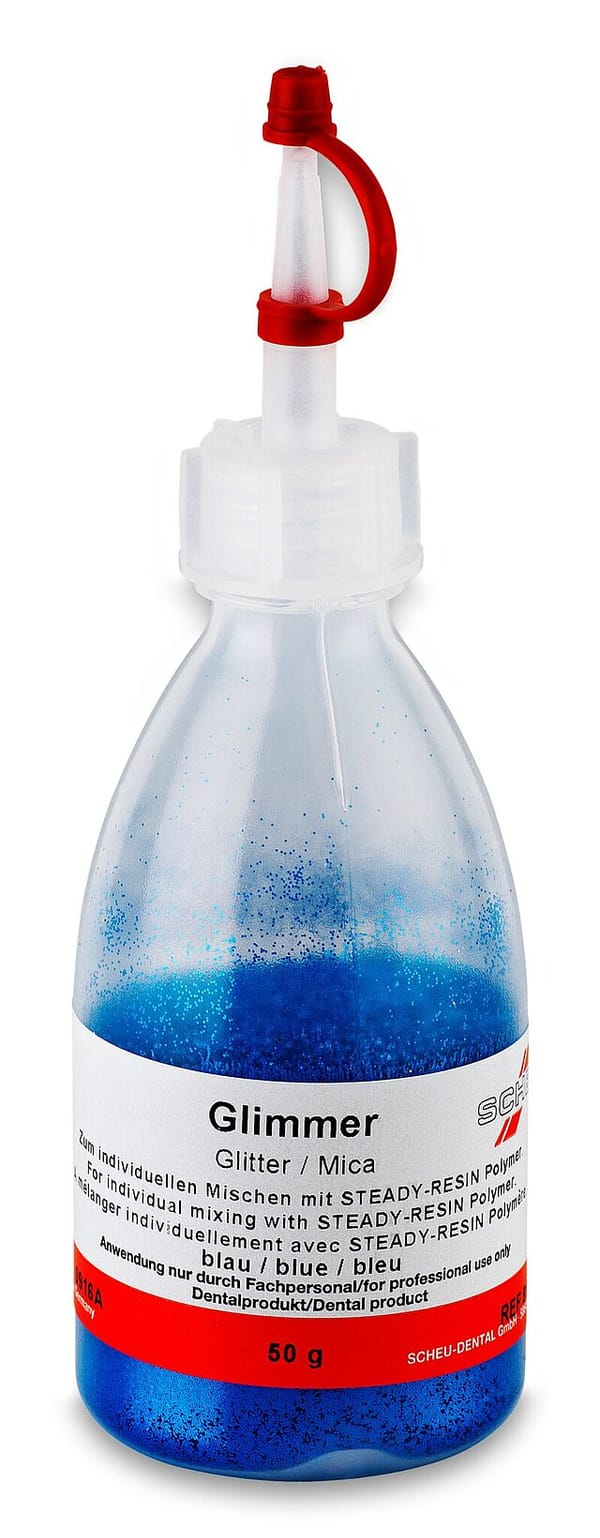 Glimmer, blau 8146