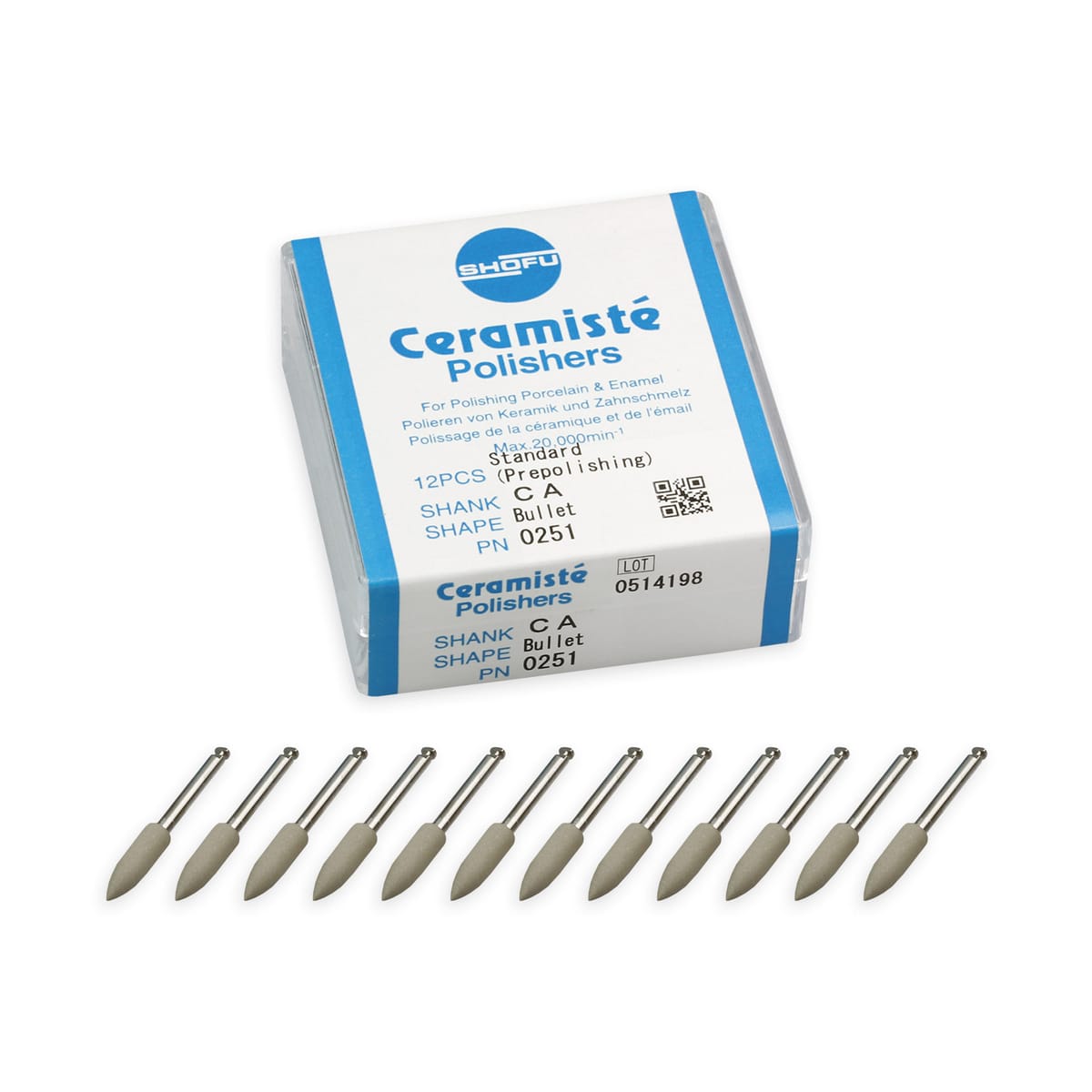 Ceramisté – SHOFU DENTAL, Polishers