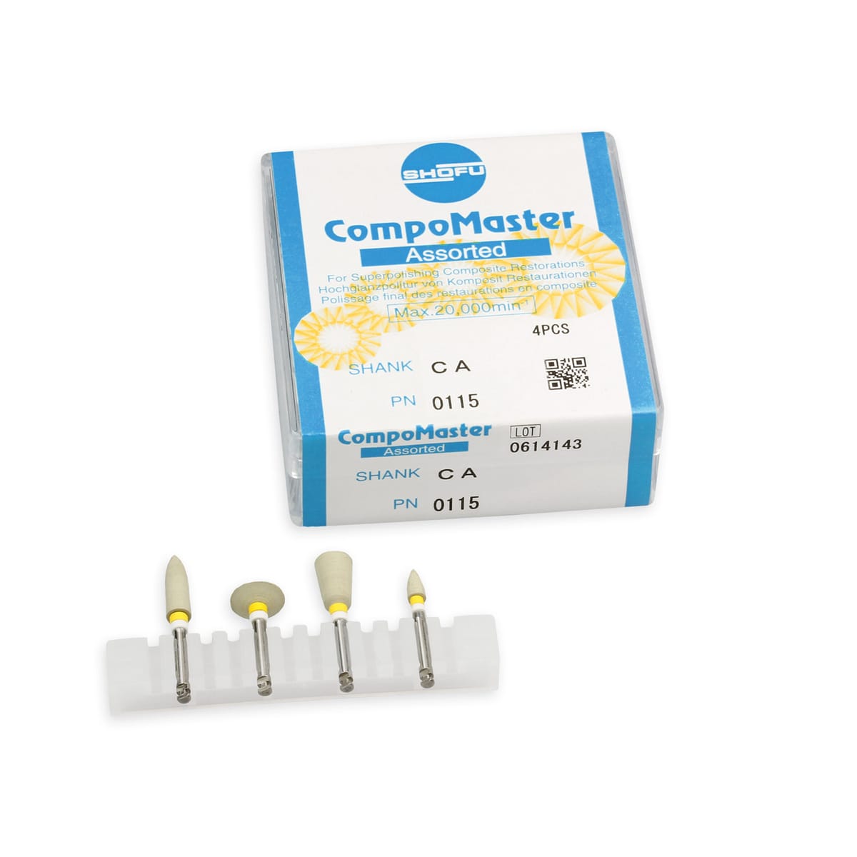 CompoMaster · CompoMaster Coarse – SHOFU DENTAL, Polishers