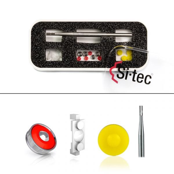 TK-Snap rund Testset für Einstückguss – Si-tec, Attachments