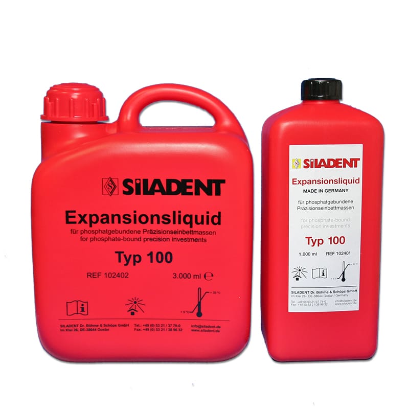 Expansionsliquid Typ 100 – SILADENT Dr. Böhme & Schöps, Other Dental Laboratory Materials