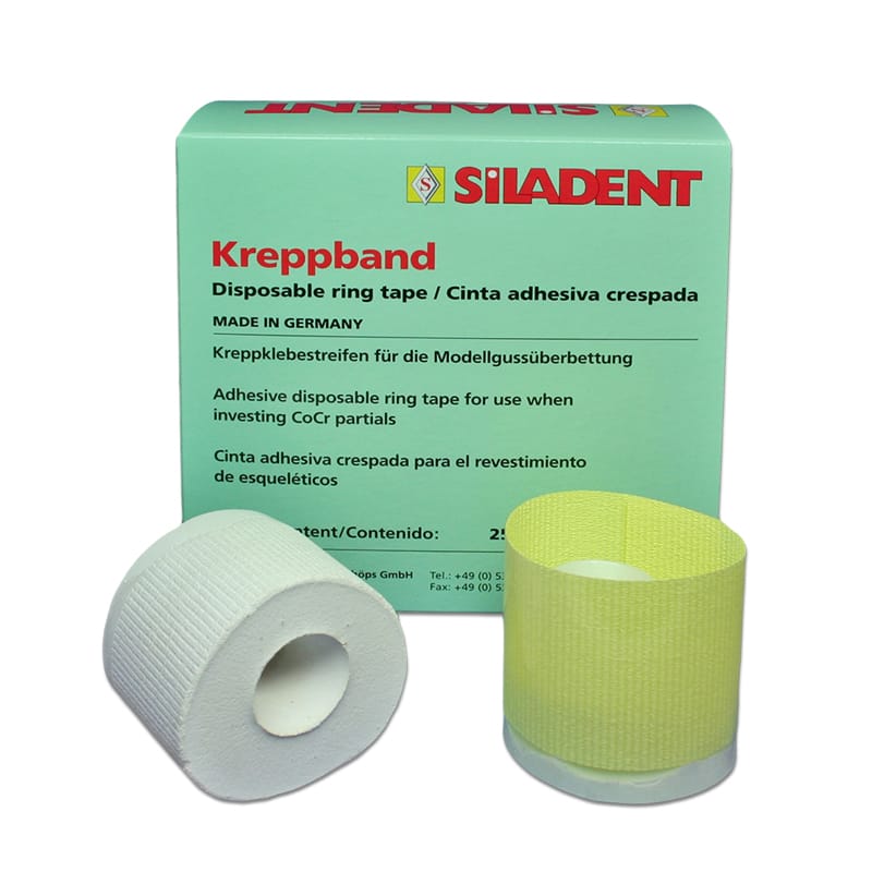 Kreppband - 25 m – SILADENT Dr. Böhme & Schöps, Investment Materials