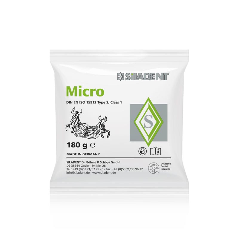 Micro – SILADENT Dr. Böhme & Schöps, Investment Materials