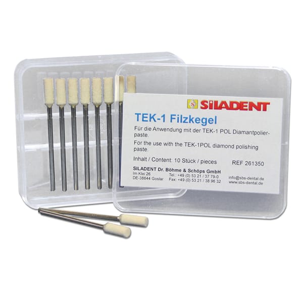 TEK-1 Filzkegel montiert