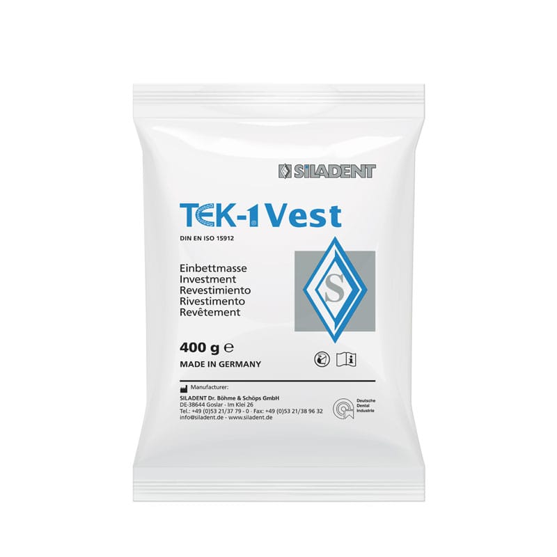 TEK-1 VEST – SILADENT Dr. Böhme & Schöps, Investment Materials