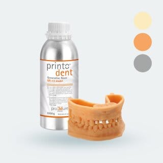 pro3dure printodent® GR-13 model