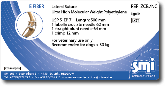 E - FIBER UHMWPE – SMI SUTURES, Suture Materials