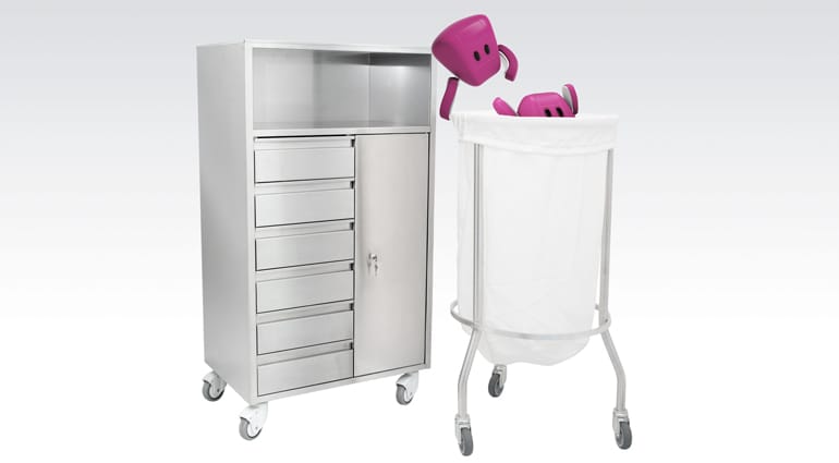 Carrello armadio – Tecnomed Italia s.r.l., Practice Furniture and Accessories