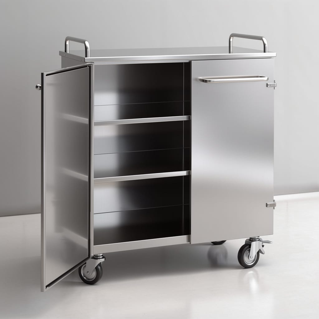 Sterilization Container Trolley – Tecnomed Italia s.r.l., Trays, Sterilization Containers and Accessories