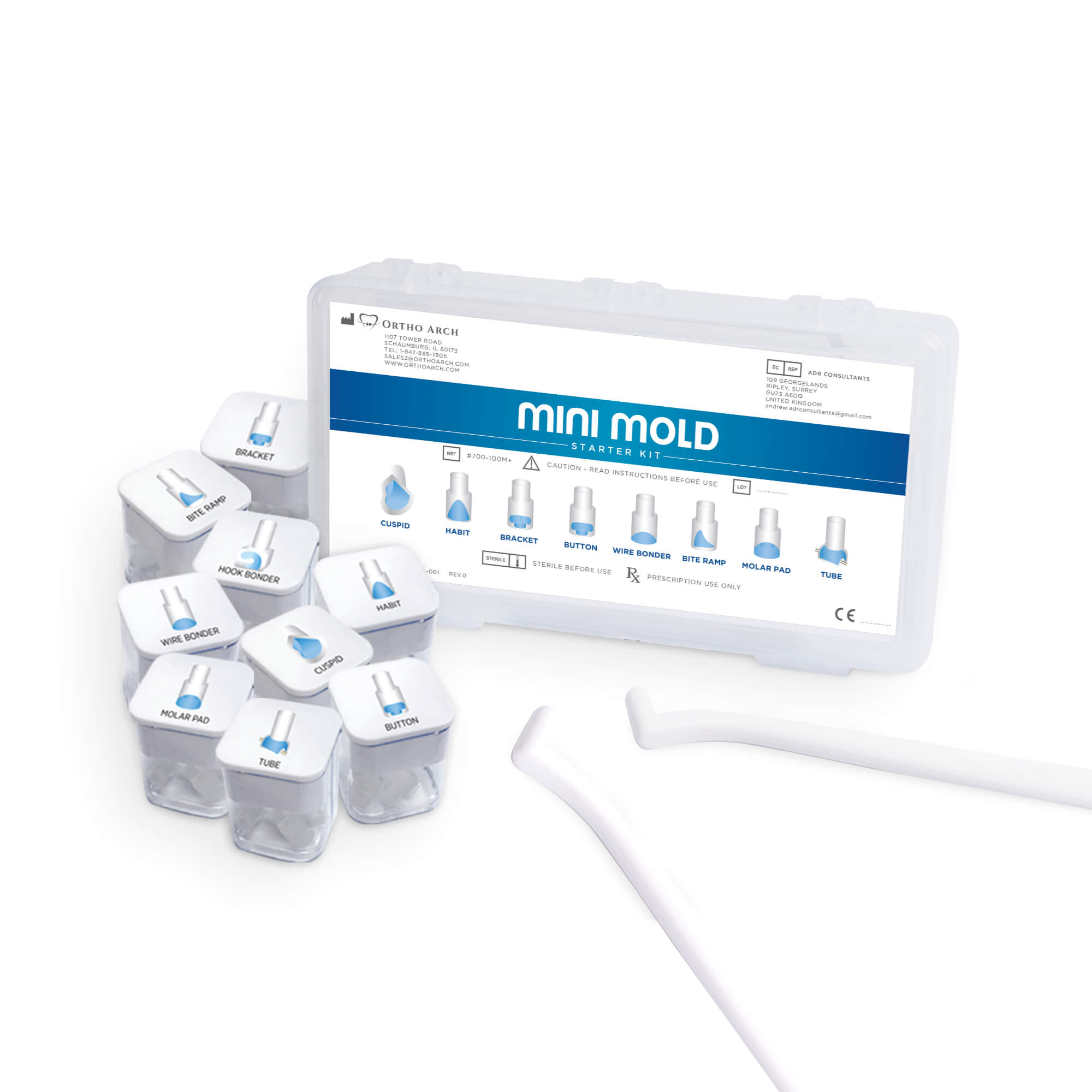 Mini Mold® Starter Kit – TeleDenta GmbH, Retainers
