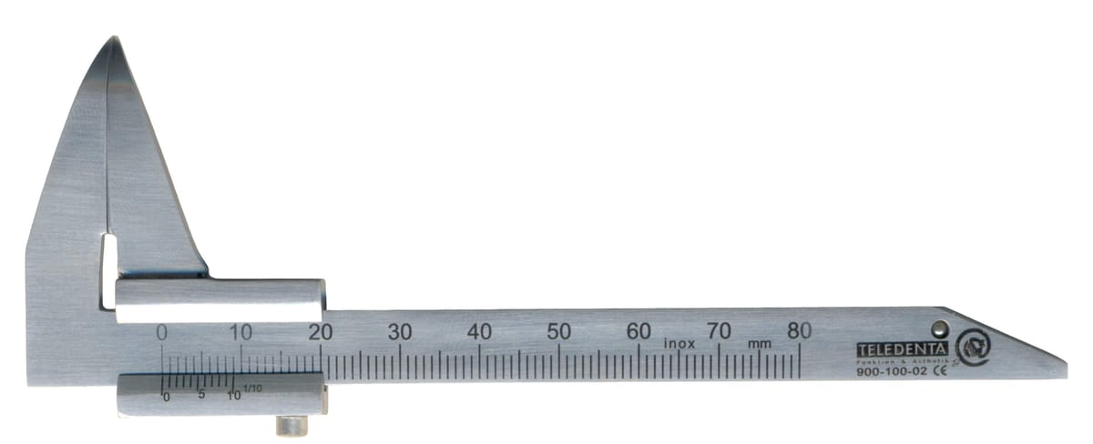 TeleDenta Schieblehre II – TeleDenta GmbH, Instrumente für Zahntechnik