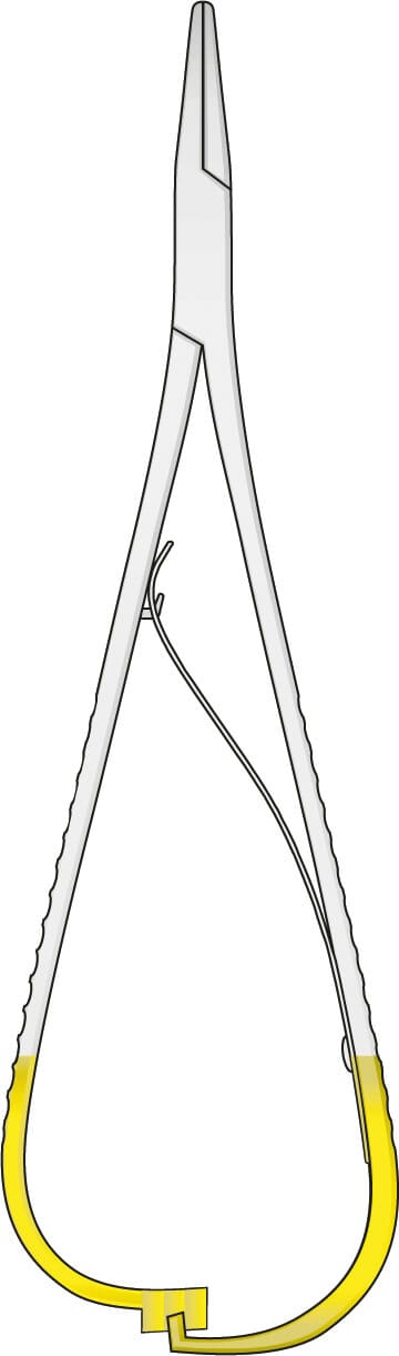 Nadelhalter Mathieu TC – TeleDenta GmbH, Chirurgische Instrumente