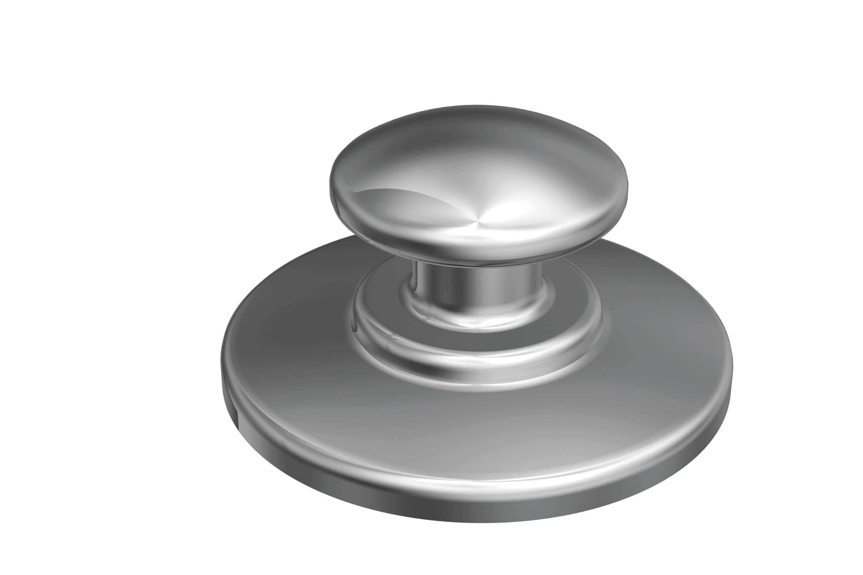 Lingualknöpfchen, mit runder Basis – TeleDenta GmbH, Bands & Attachments