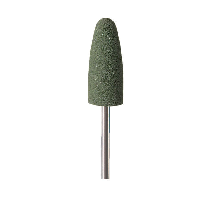 Silikonpolierer, Granate, grob (grün) – TeleDenta GmbH, Polishing Points & Cups