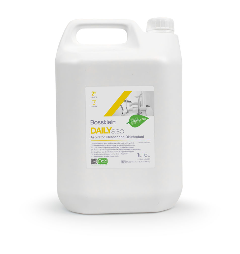 DAILYasp Aspirator Cleaner and Disinfectant 5L