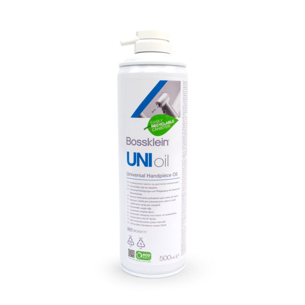 Spray lubrifiant universel UNIoil pour pièces à main
