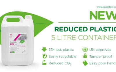 New Reduced Plastic 5L Container – Topdental Products Ltd., Surface Disinfection