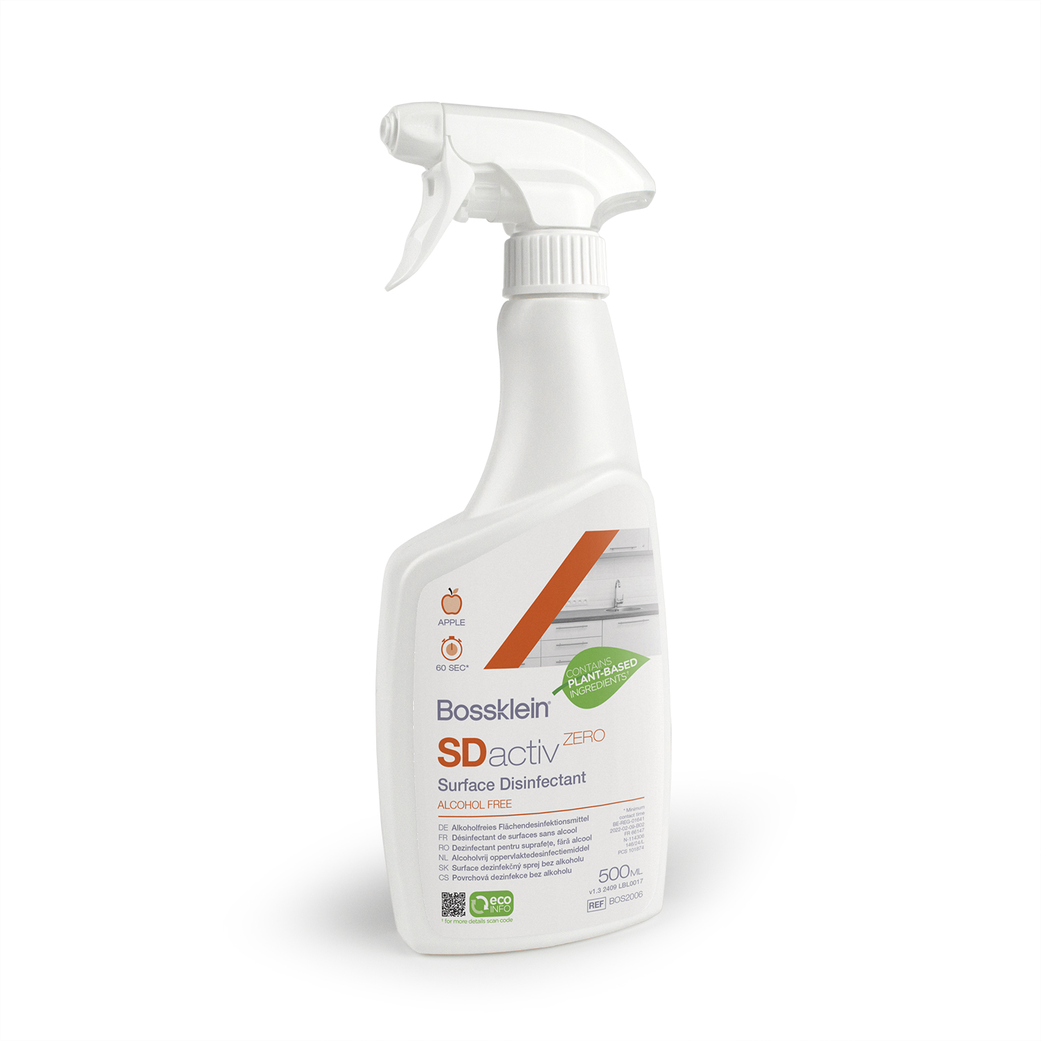 SDactiv ZERO Désinfectant de Surface – Topdental Products Ltd., Surface Disinfectants & Cleaners