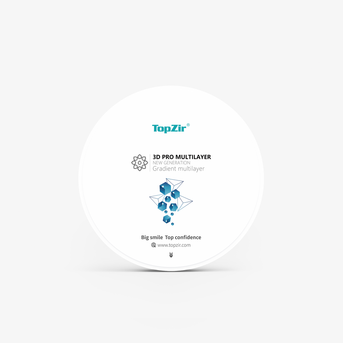 3D pro multilayer dental zirconia block – Topzir Biotech Co.,Ltd, Blocks