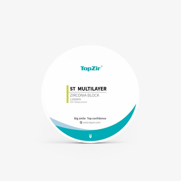 ST multilayer dental zirconia block