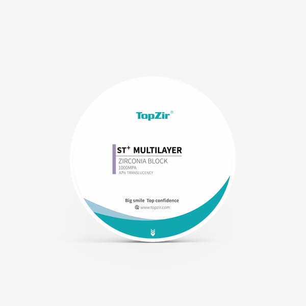 ST plus multilayer dental zirconia block