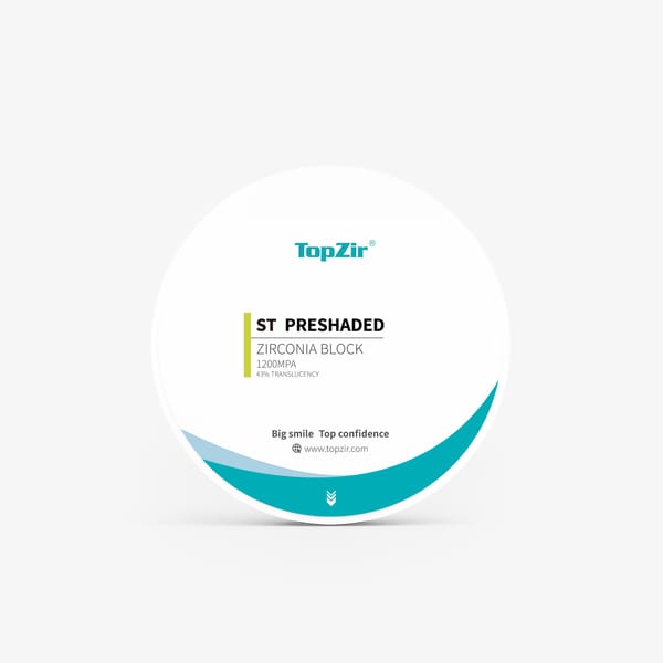 ST preshaded dental zirconia block