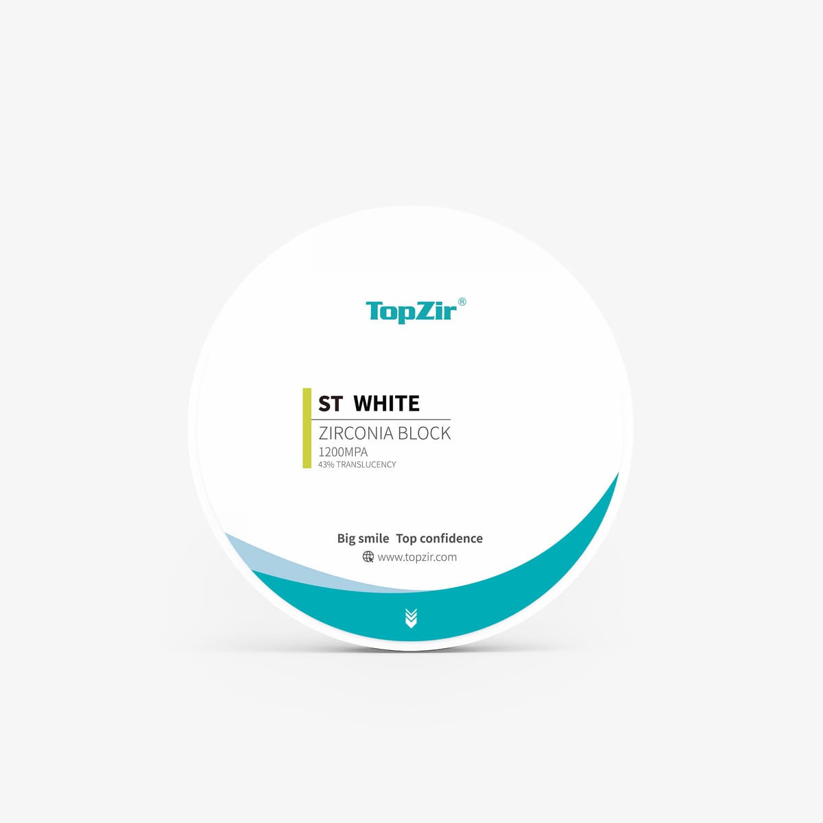 ST white dental zirconia block – Topzir Biotech Co.,Ltd, Blöcke