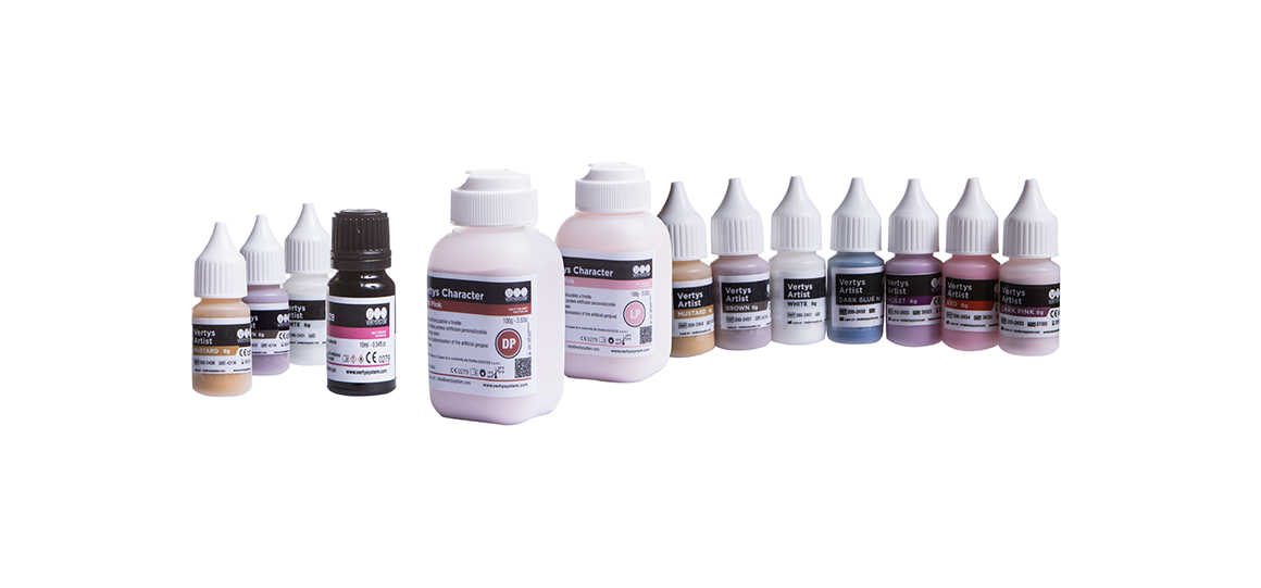 Resine per caratterizzazione – Vertysystem, Resins