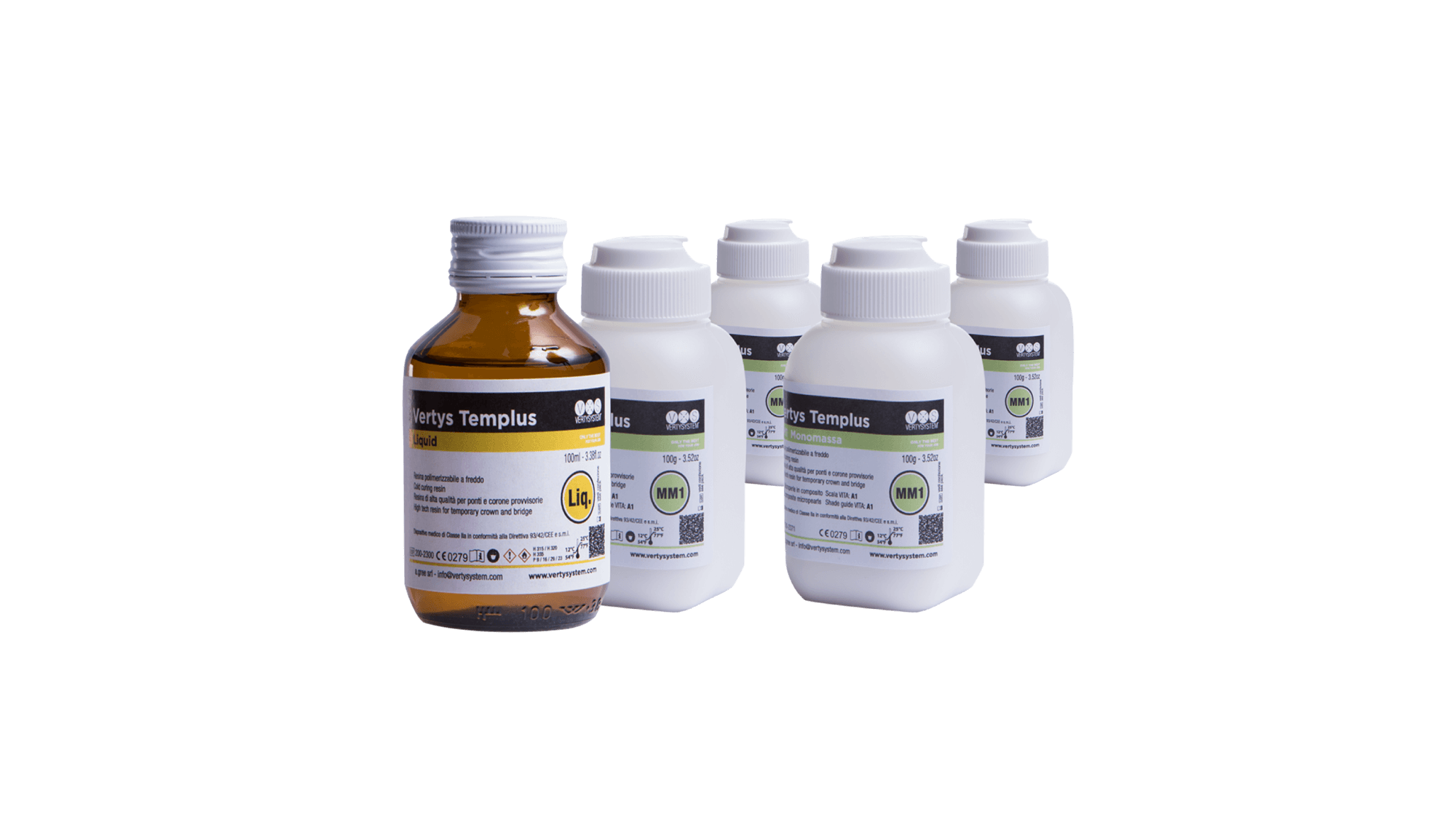 Vertys Monomassa – Vertysystem, Acrylic Resins