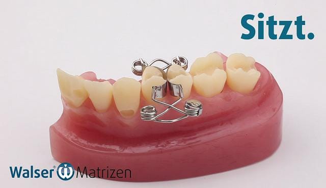 Walser® Dental Matrix for biplane fillings – Dr. Walser Dental, Matrices