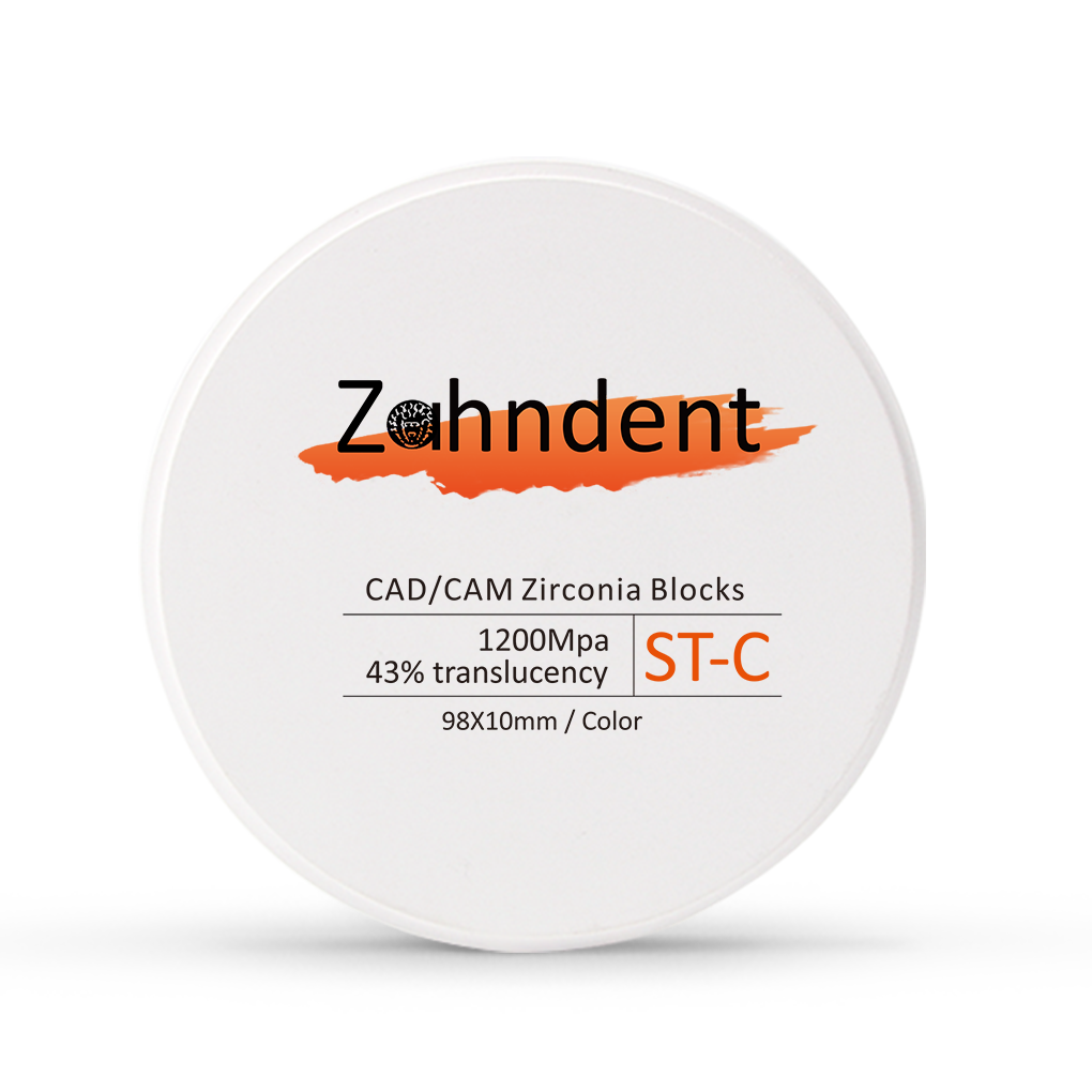 ST-C Dental Zirconia Block – Zhejiang Zahndent Biotechnology Co., Ltd