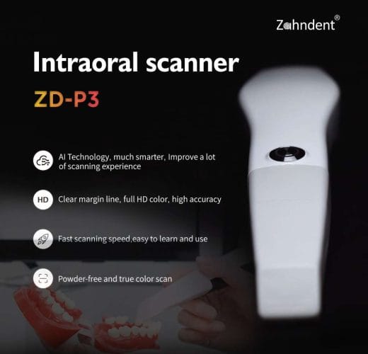 Zahndent Intraoral Scanner Model P3 – Zhejiang Zahndent Biotechnology Co., Ltd, Intraoralscanner