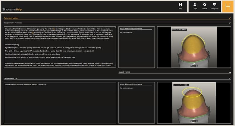 Zirkonzahn.Help – Zirkonzahn, CAD/CAM Software