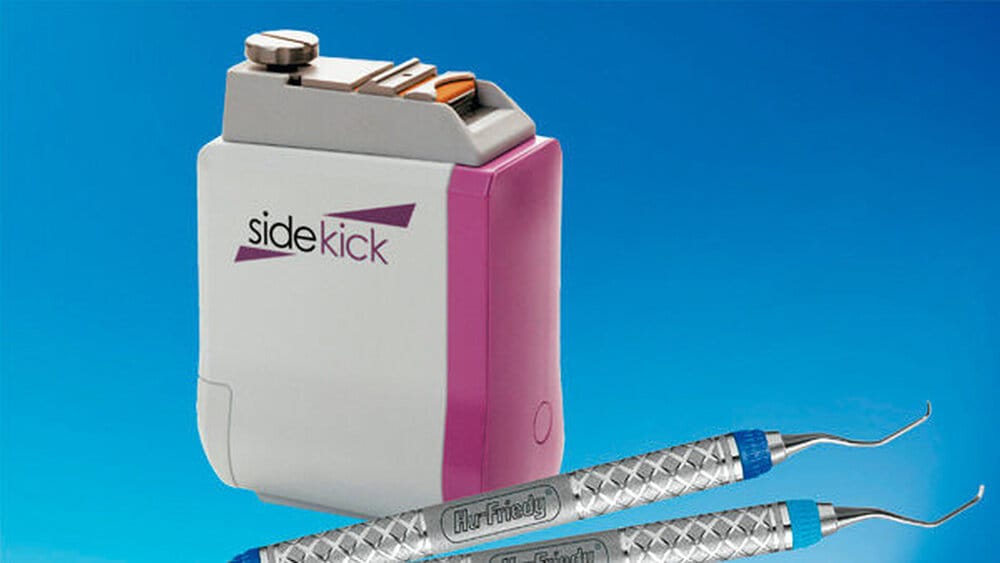 Schärfgerät Sidekick Sharpener – zm - Zahnärztliche Mitteilungen, PA-Schärfgeräte