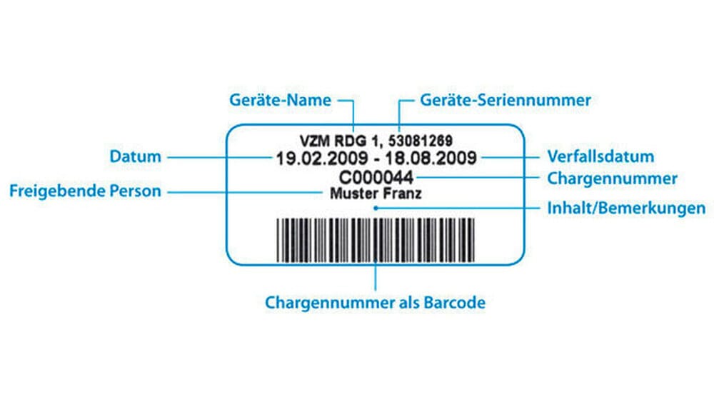 SegoLabel: Software für den Etikettendruck – zm - Zahnärztliche Mitteilungen, Sterilisationszubehör