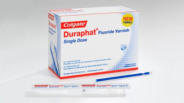 CP GABA: Colgate Duraphat Single Dose Fluoridlack